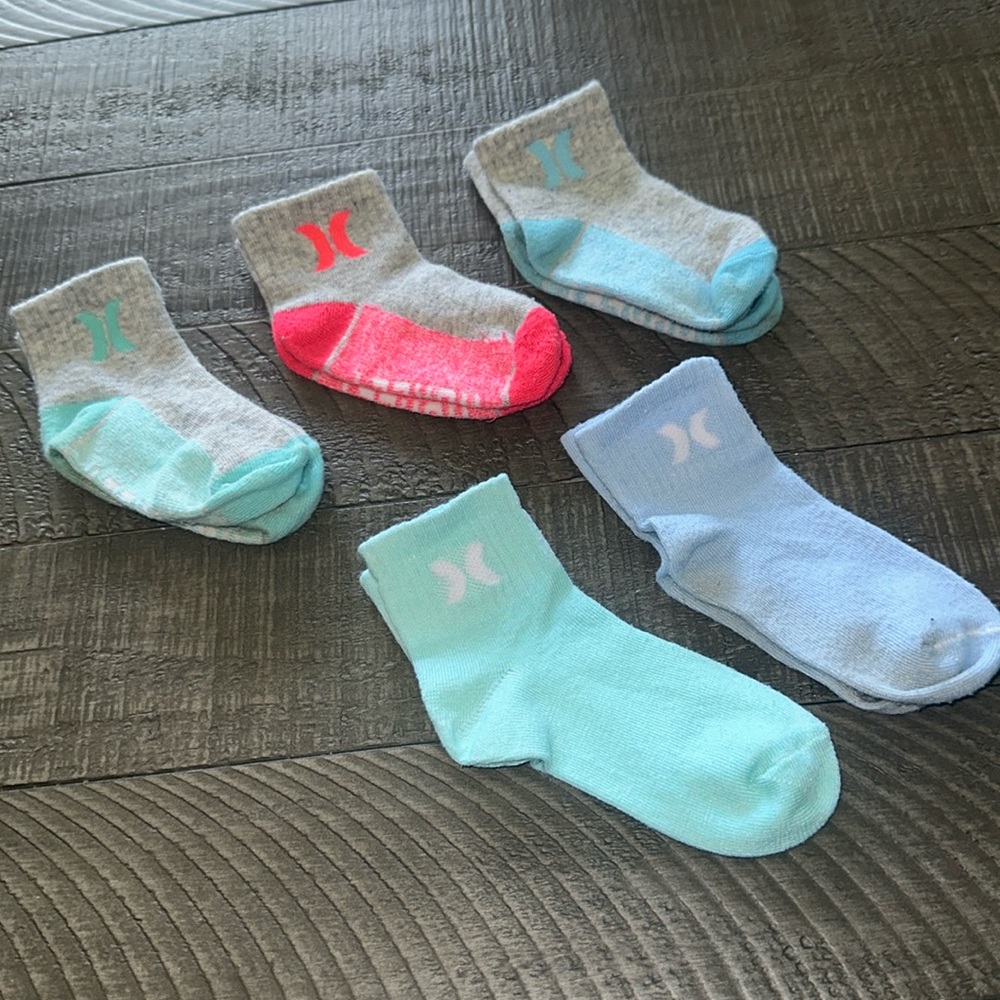Hurley- Toddler Socks 12-24 months